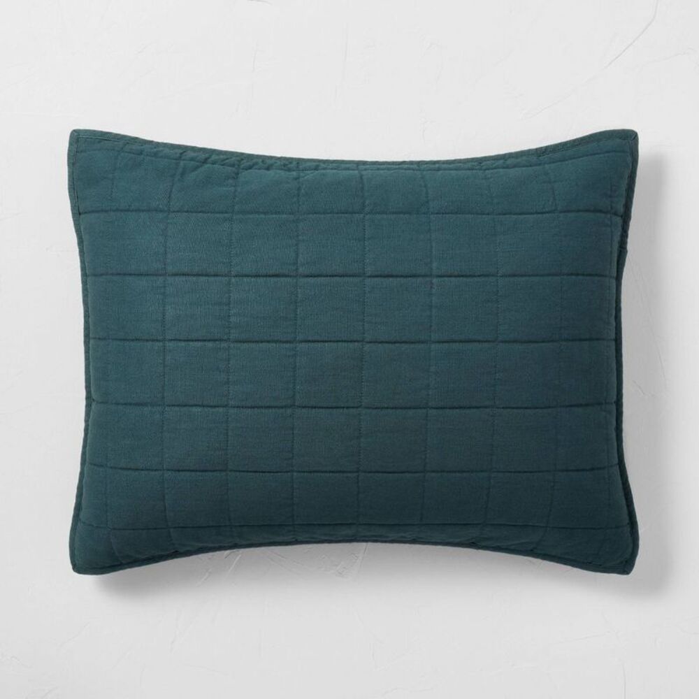 Standard Heavyweight Linen Blend Quilt Pillow Sham